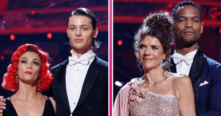 Bobby and Dianne and Annabel and Johannes in the Strictly dance-off