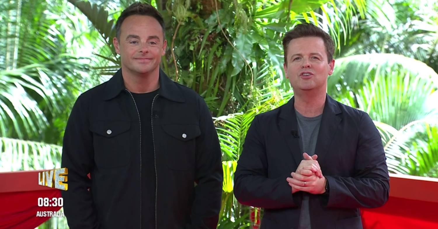 Ant and Dec face the camera