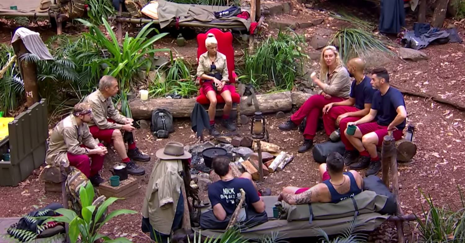 Campmates gather
