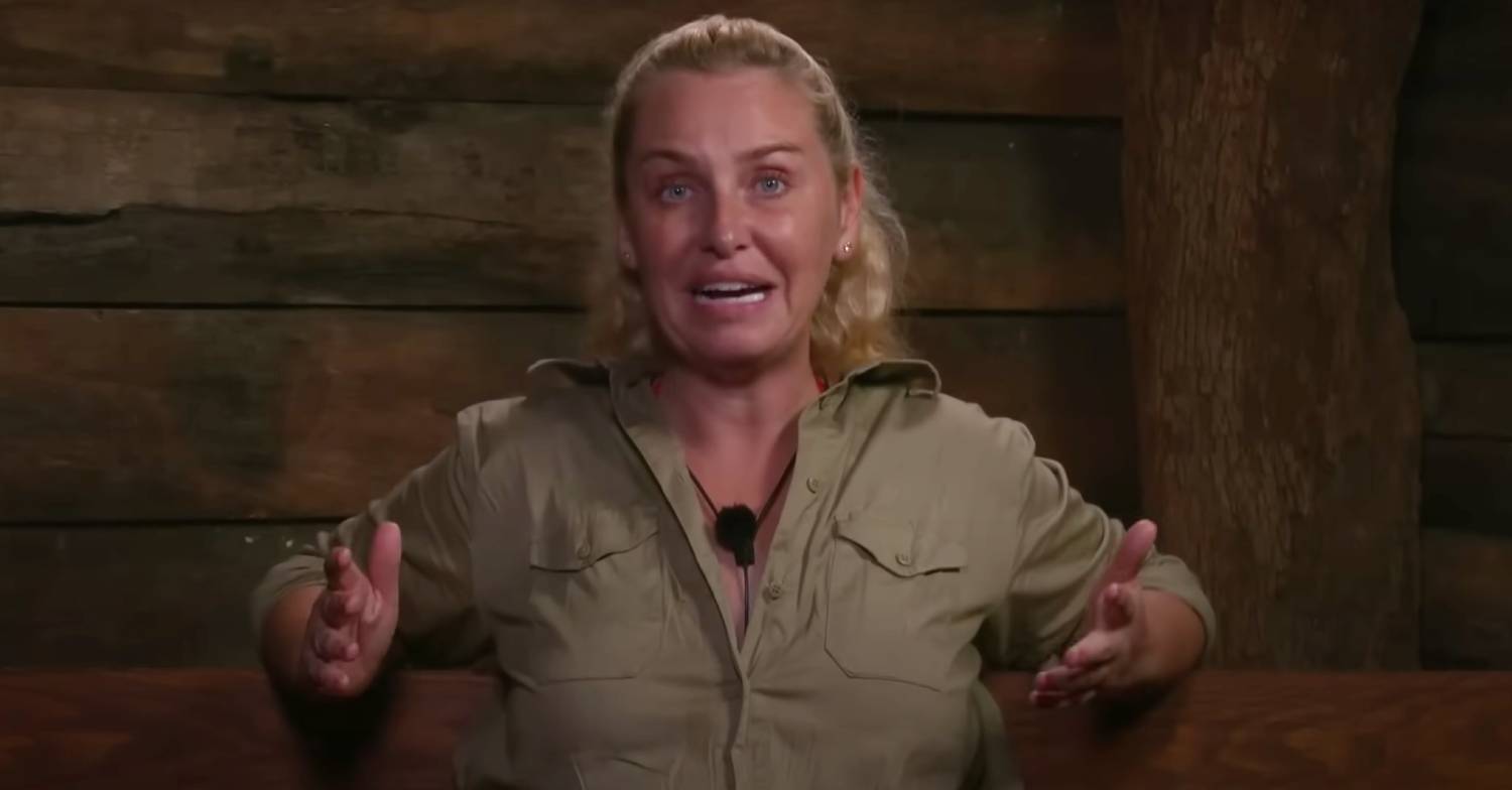 Josie Gibson speaks
