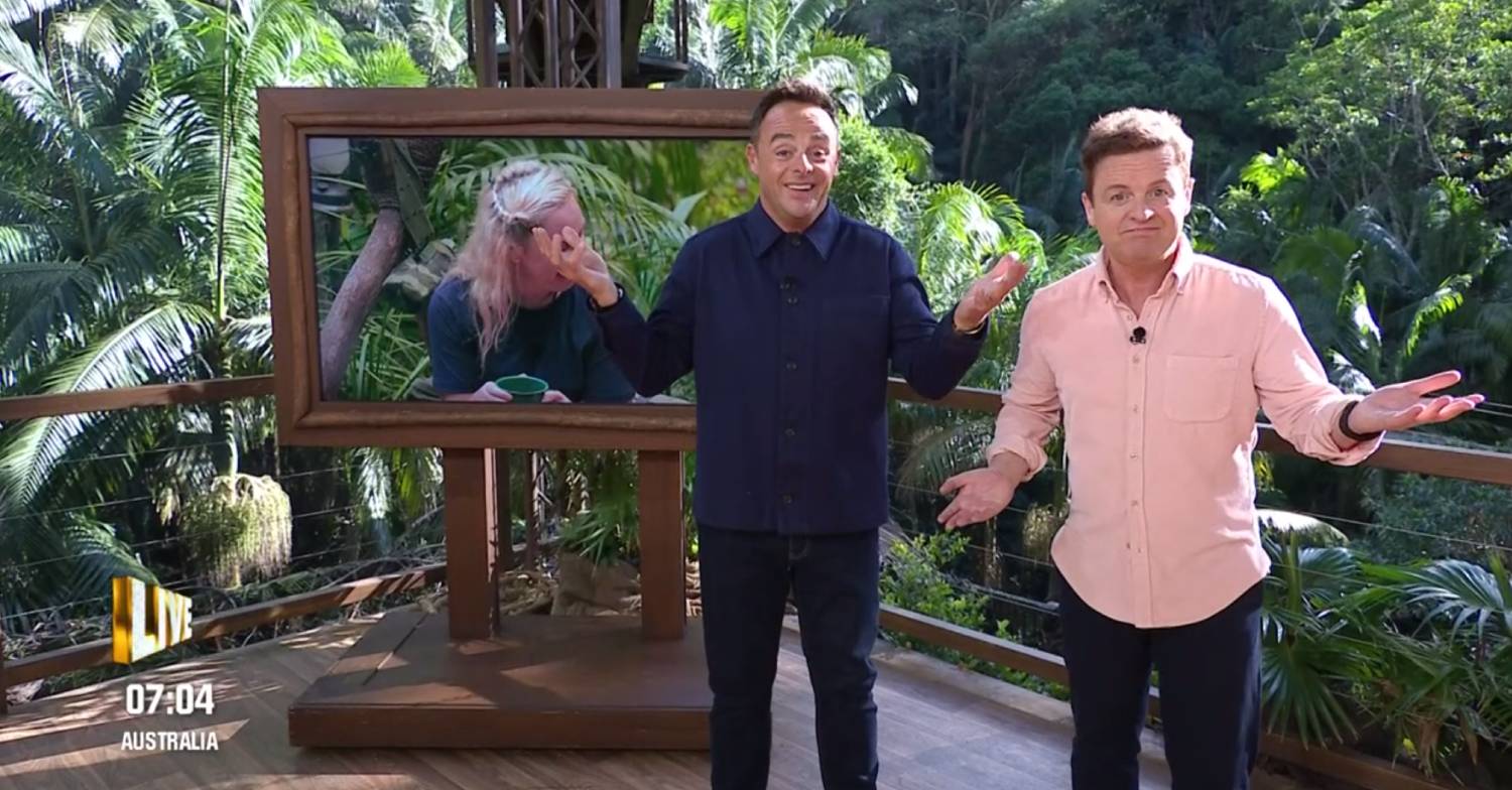 Ant and Dec gesture