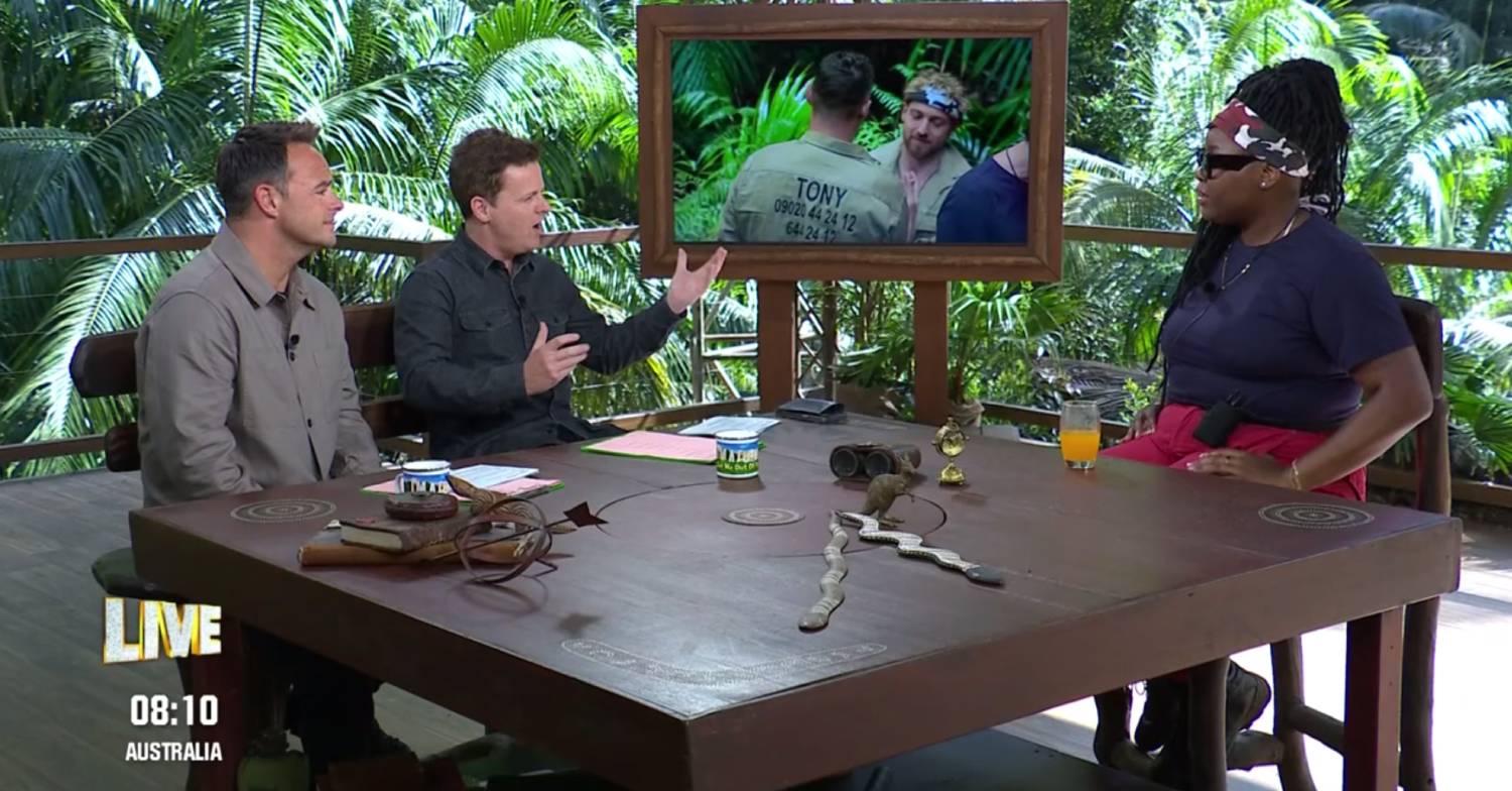 Ant and Dec speak with Nella Rose