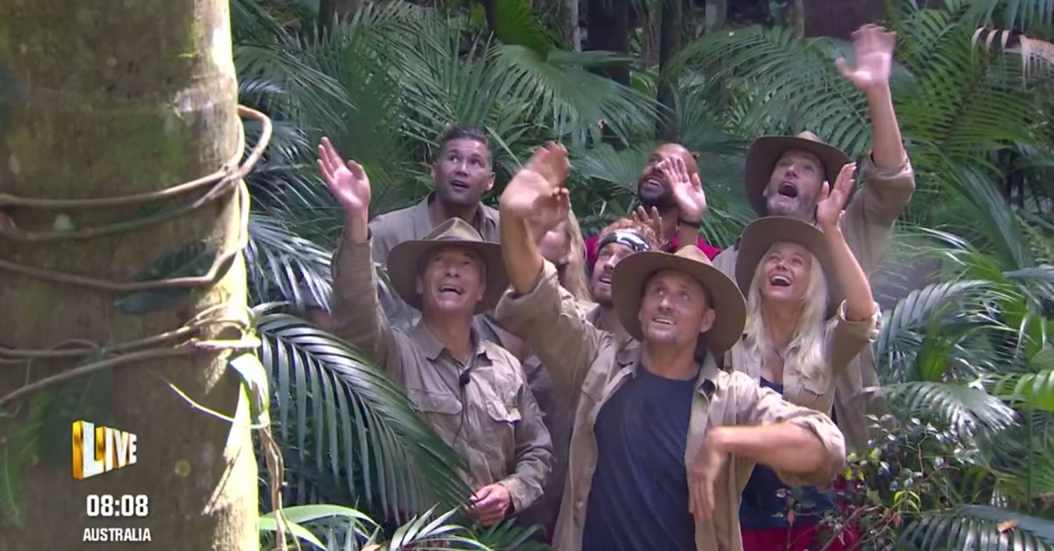 I'm A Celebrity contestants wave goodbye to Nella Rose