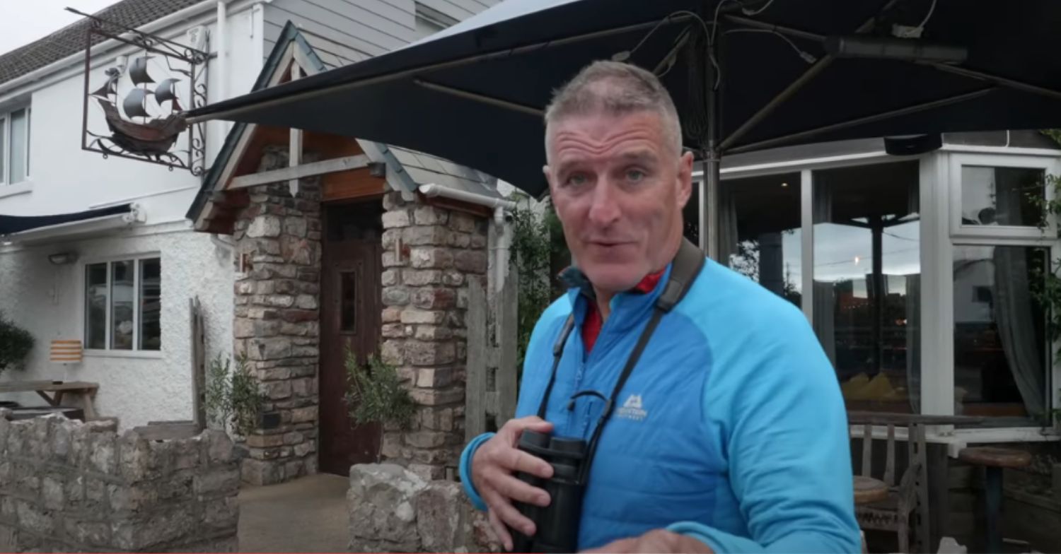 Iolo Williams talking