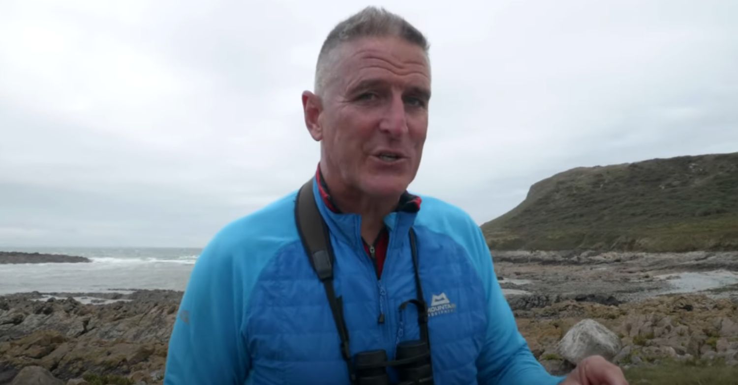 Iolo Williams talking