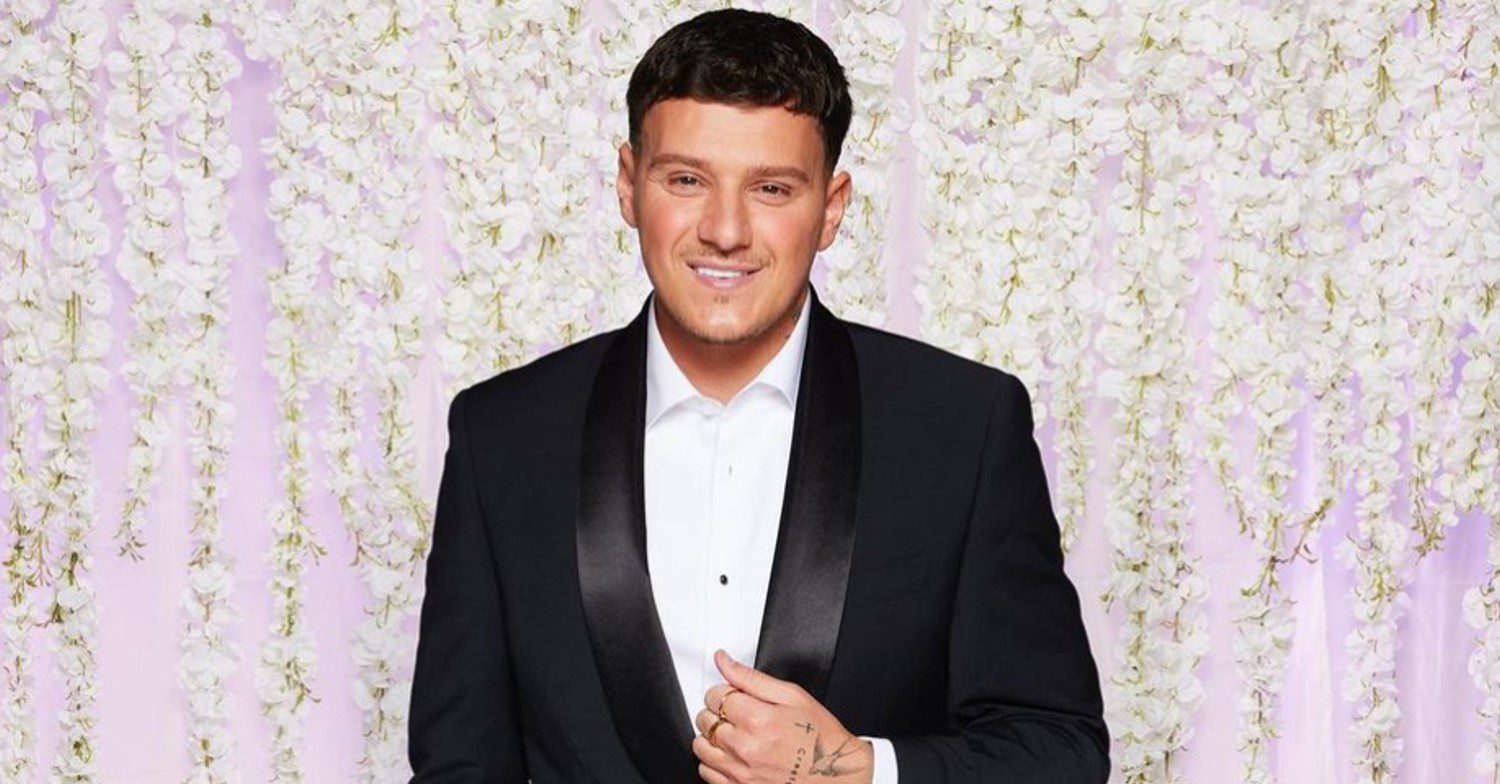 JJ Slater Married At First Sight wearing a suit