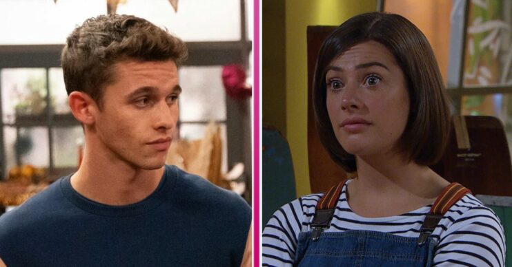 Jacob and Victoria on Emmerdale (Credit: ITV/Composite: ED!)