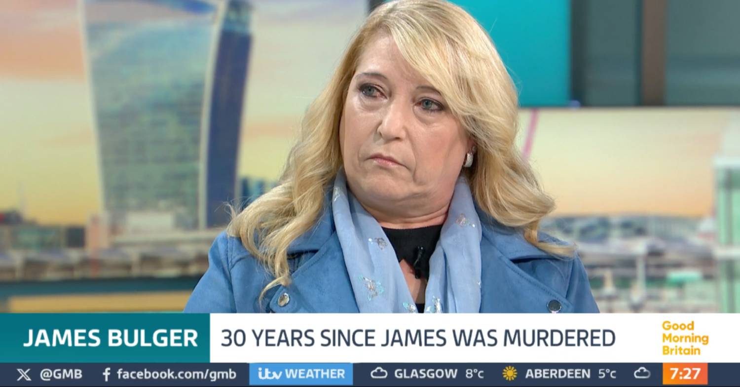 James Bulger mum Denise Fergus appears on GMB today