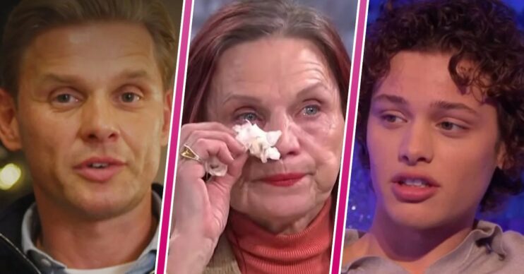 Composite image of Jeff Brazier, Bobby Brazier and Jackiey Budden (Credit: ITV/BBC/YouTube/Composite: ED!)