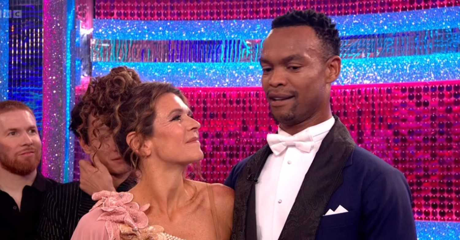Annabel and Johannes on Strictly
