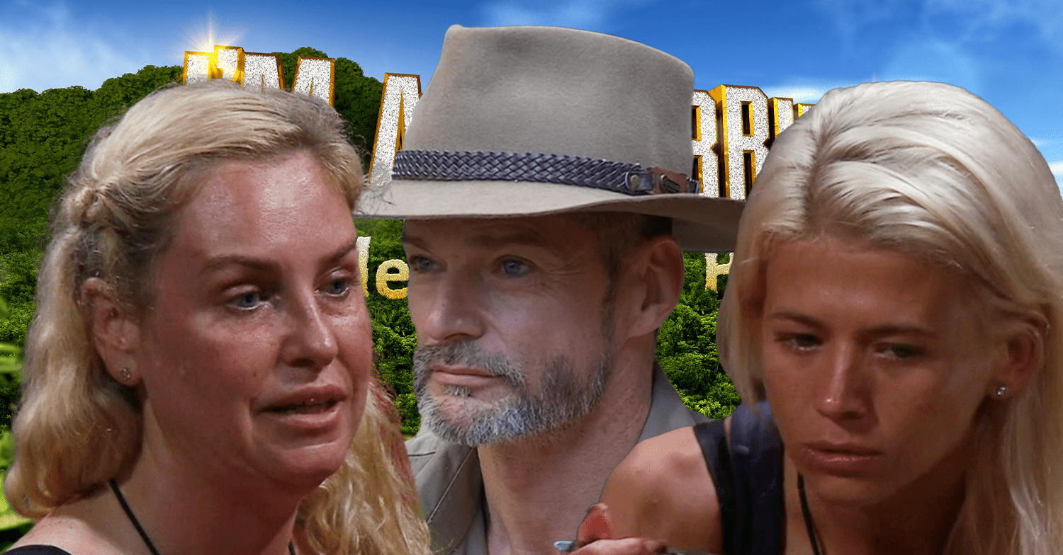 Josie Gibson, Fred Sirieix and Danielle Harold in the jungle