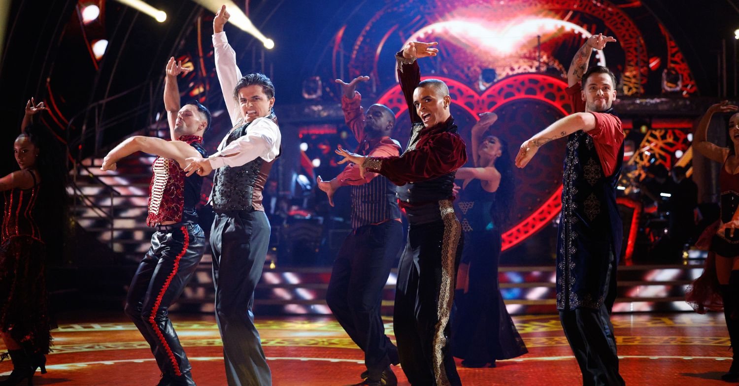 Layton and Nikita performing on Strictly