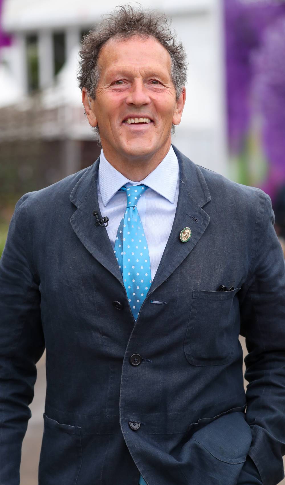 Monty Don smiles