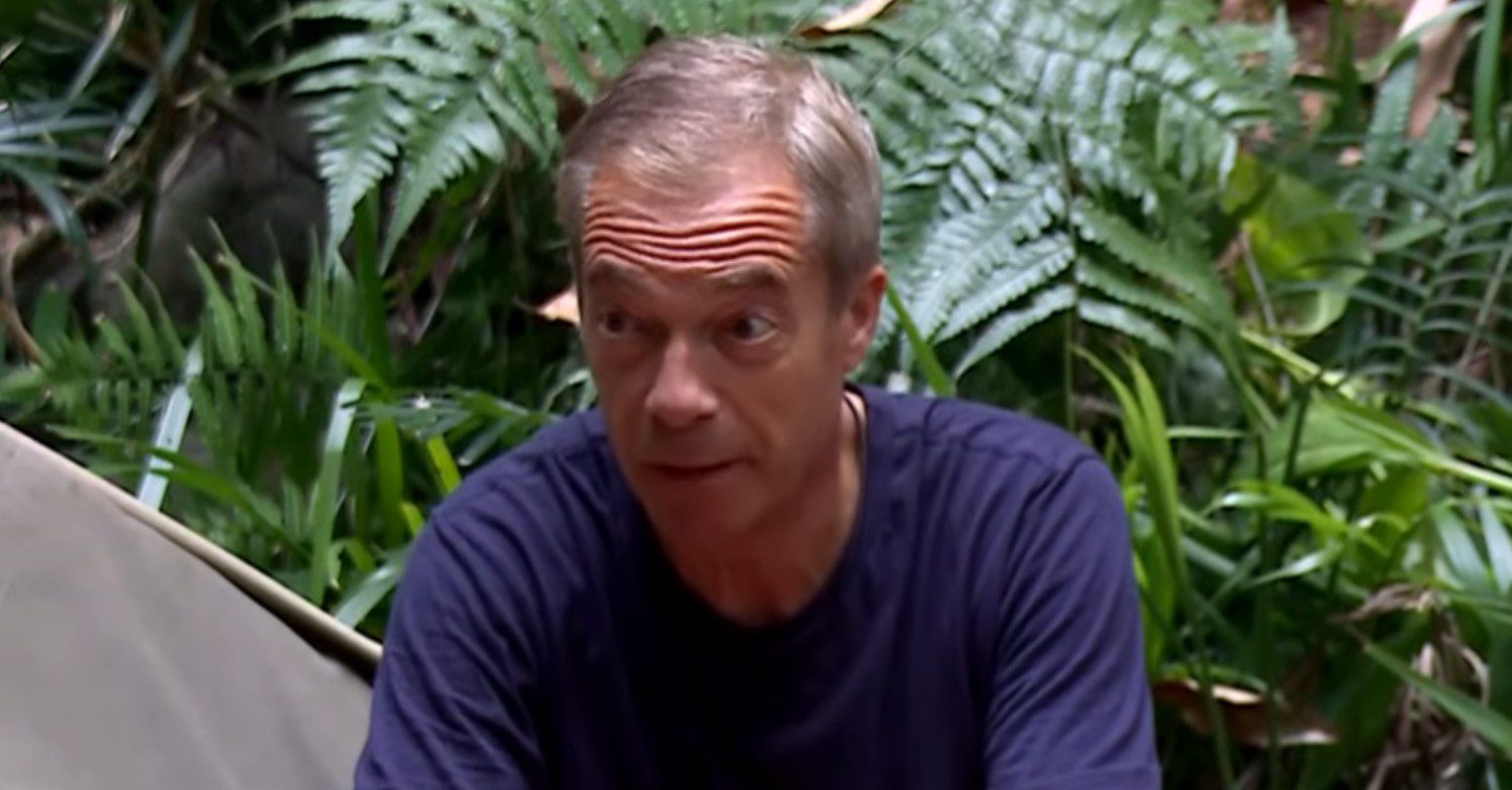 Nigel Farage on I'm A Celeb