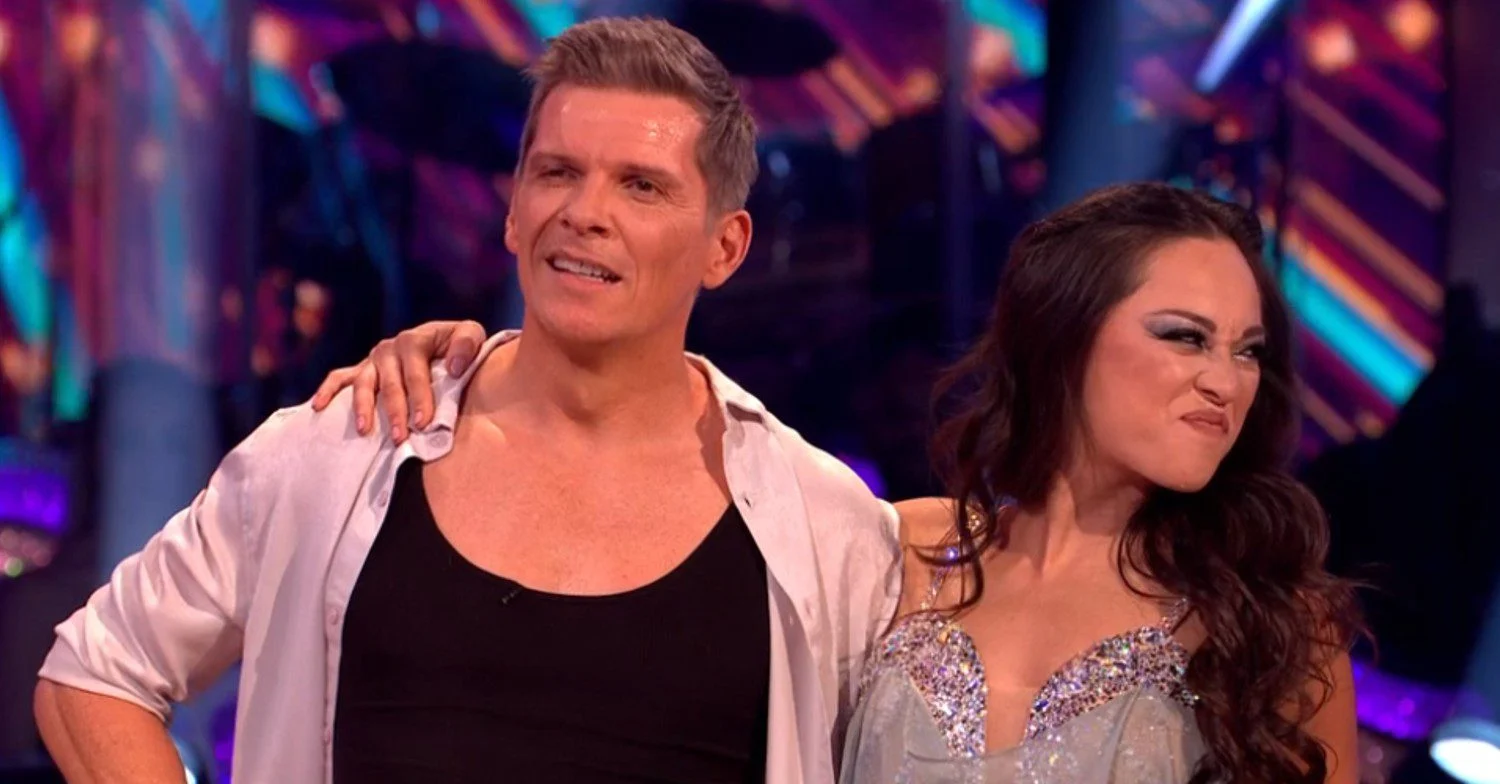 Katya Jones and Nigel Harman on Strictly