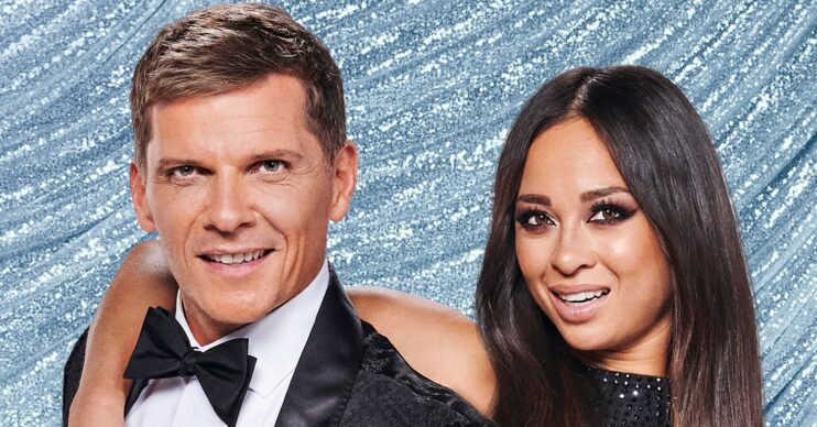 Nigel Harman and Katya Jones promo shot for Strictly