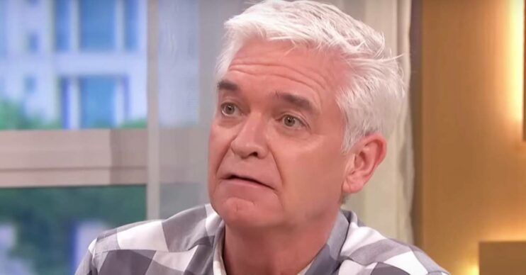 Phillip Schofield appears to be surprised