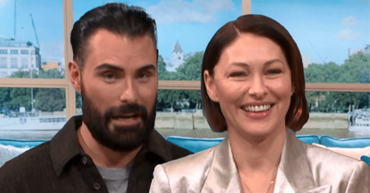 Rylan Clark and Emma Willis presenting This Morning