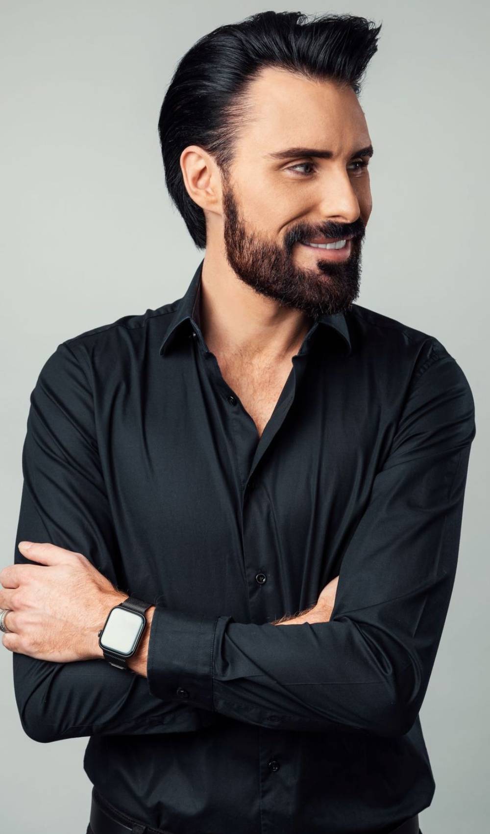 Rylan smiles