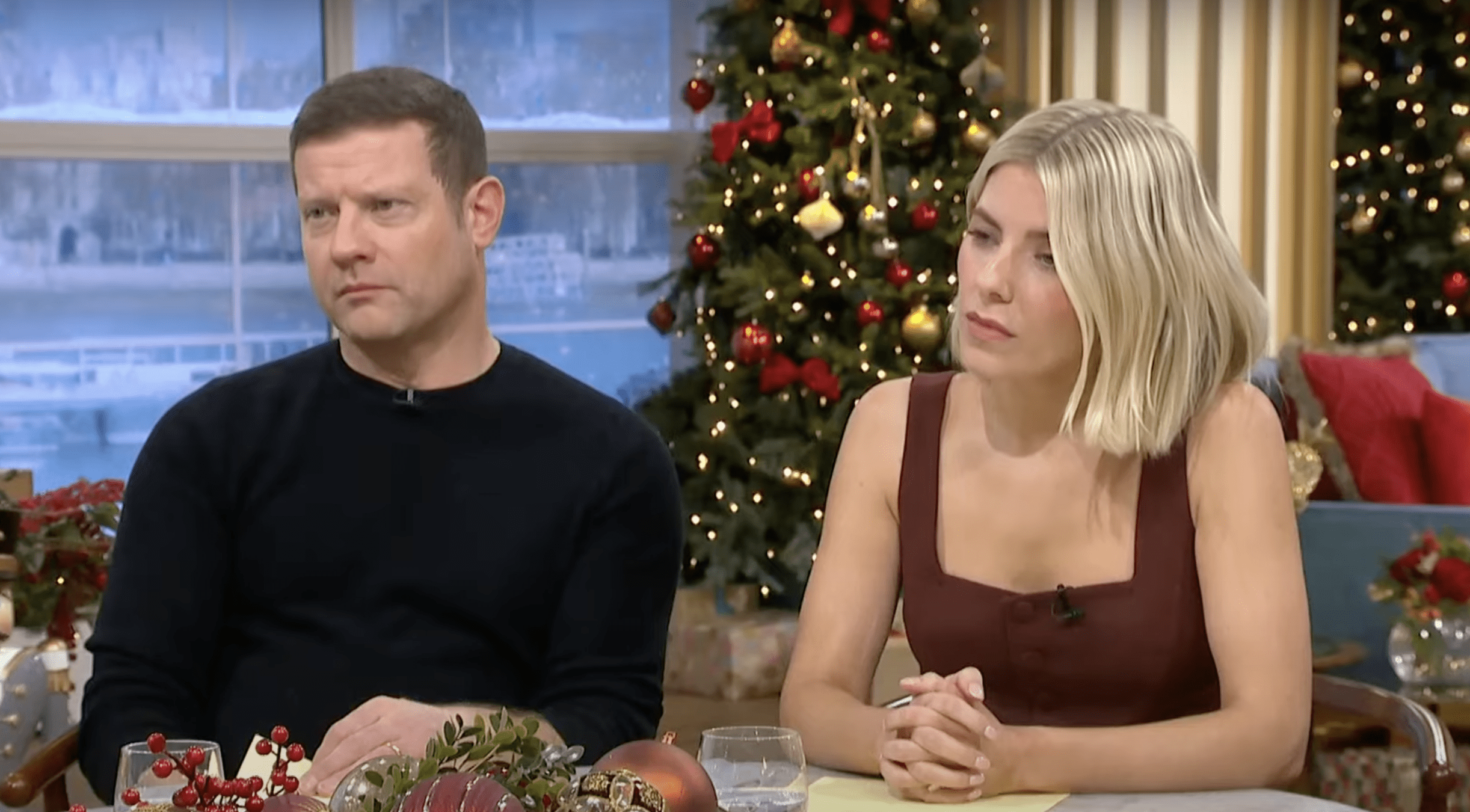 Dermot O'Leary and Mollie King