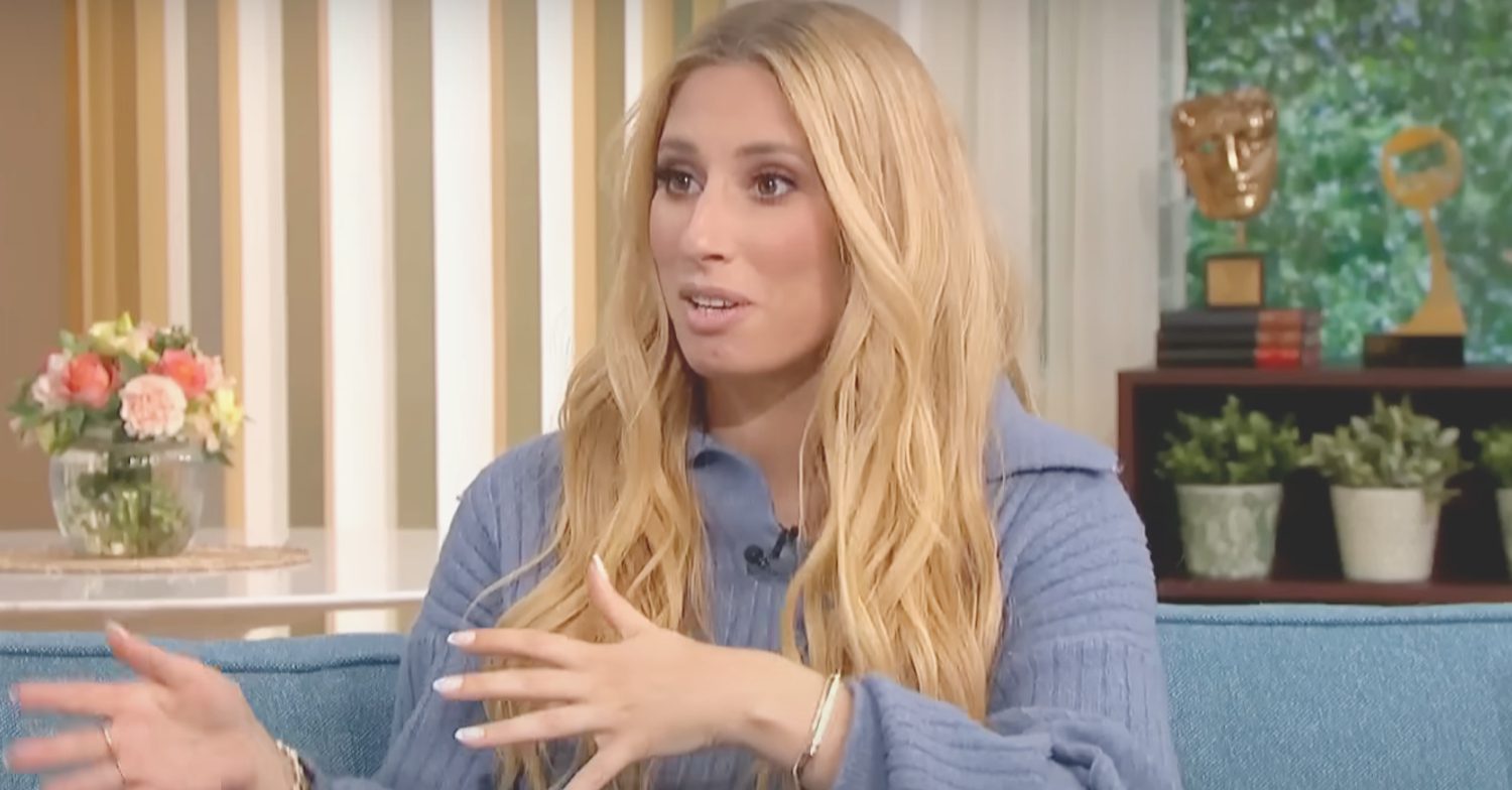 Stacey Solomon showed This Morning viewers how to make pumpkin pots