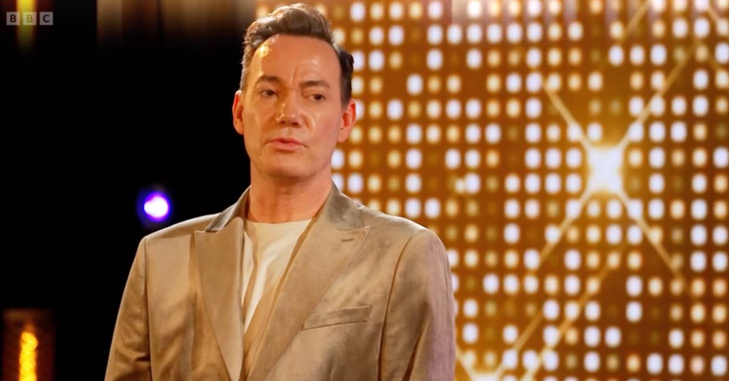 Craig Revel Horwood looks concerned