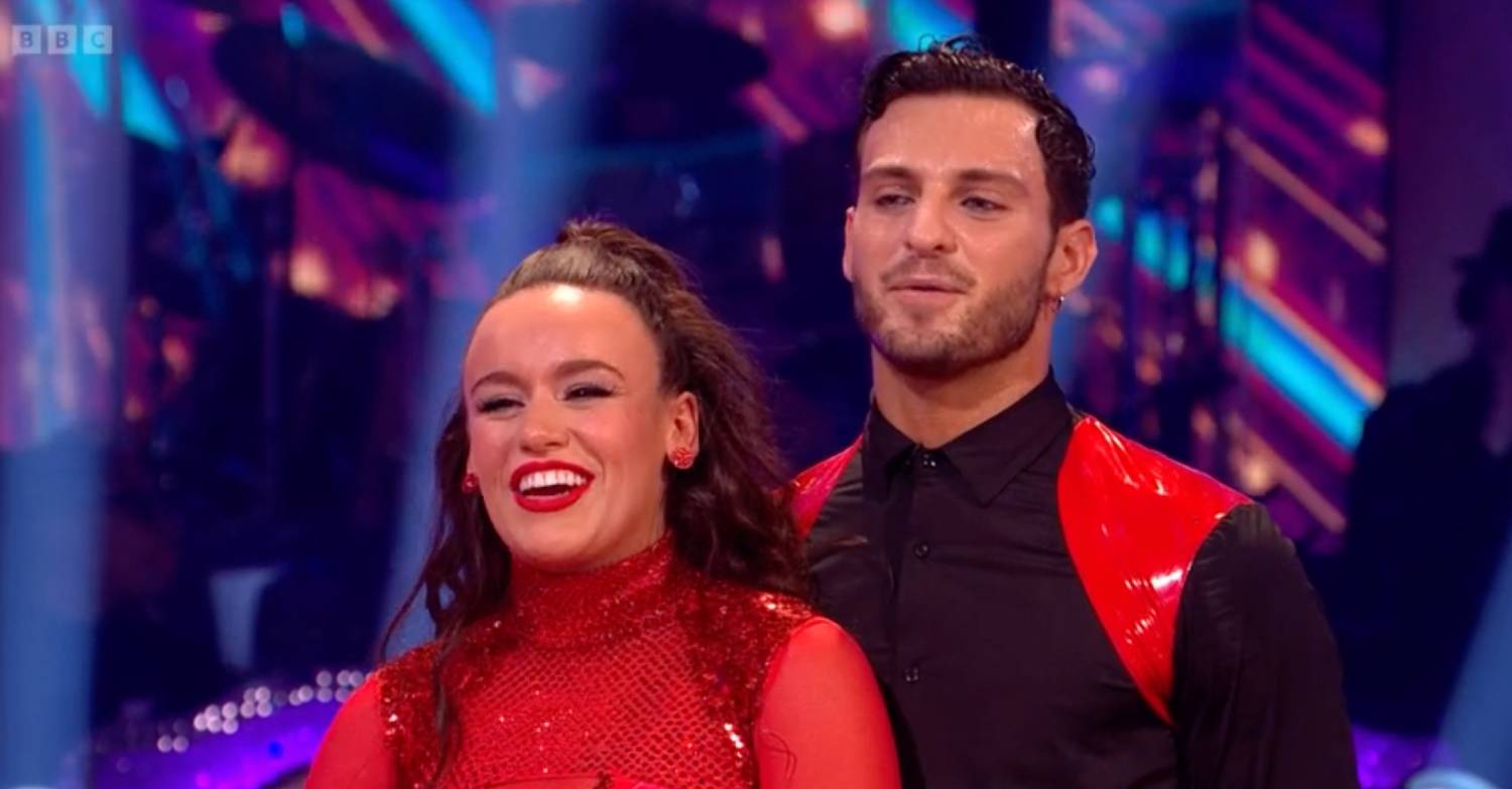 Strictly star Ellie Leach smiles