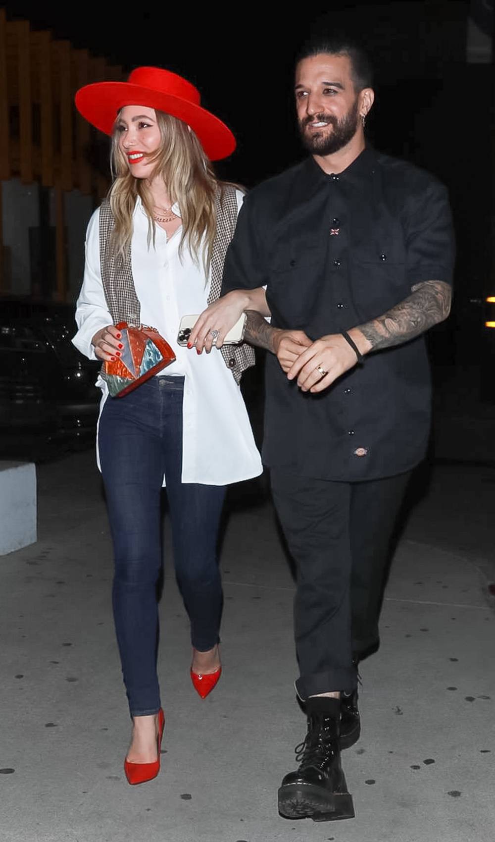 Strictly judge Shirley Ballas' son Mark Ballas steps out with his wife