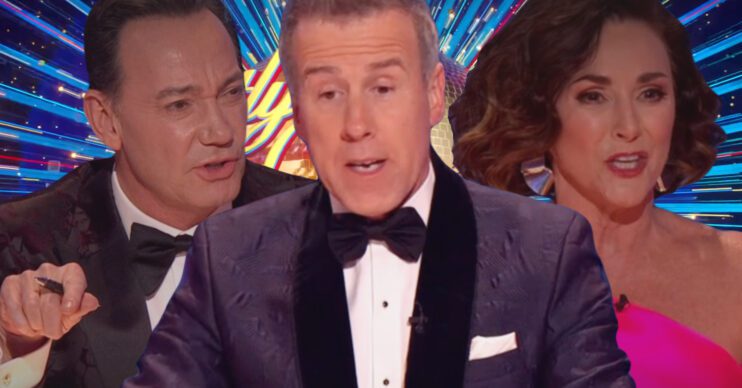 Strictly judges give their feedback to the contestants