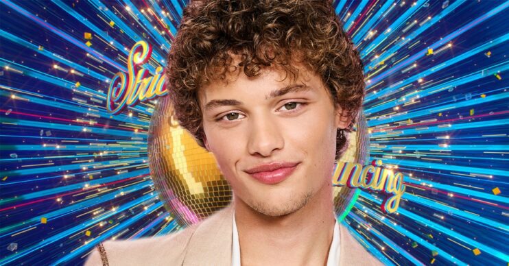 Strictly star Bobby Brazier smiling