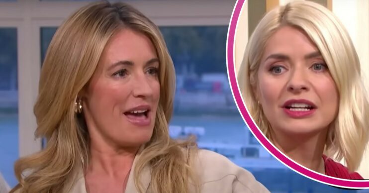 Cat Deeley hosts This Morning, Holly Willoughby reacts to another event