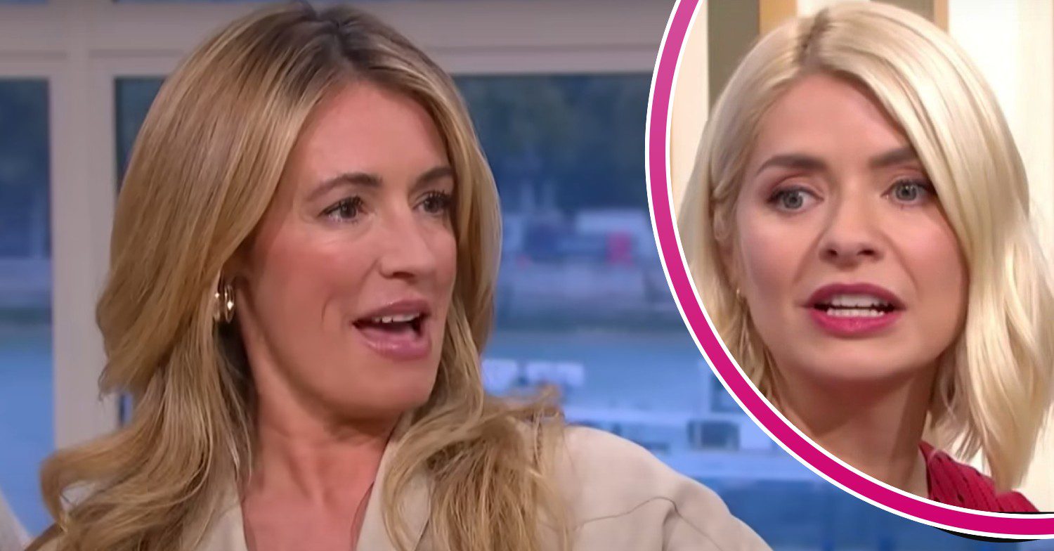 Cat Deeley hosts This Morning, Holly Willoughby reacts to another event