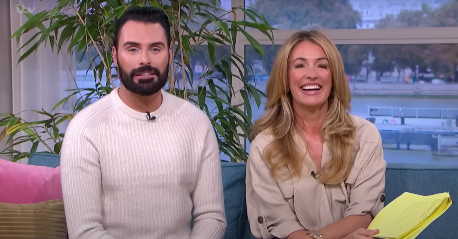Cat Deeley hosts This Morning with Rylan