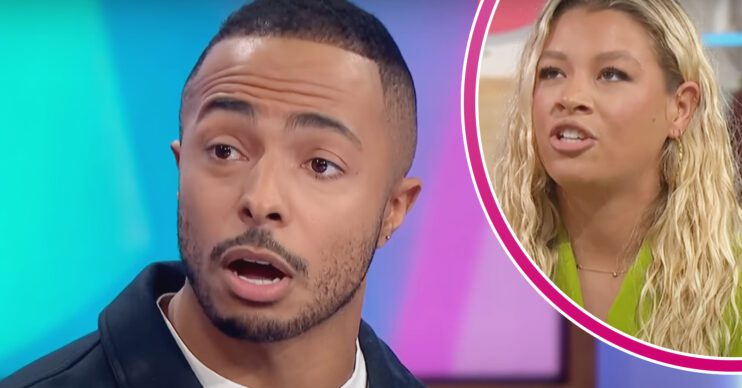 Tyler West on Loose Women and Molly Rainford inset