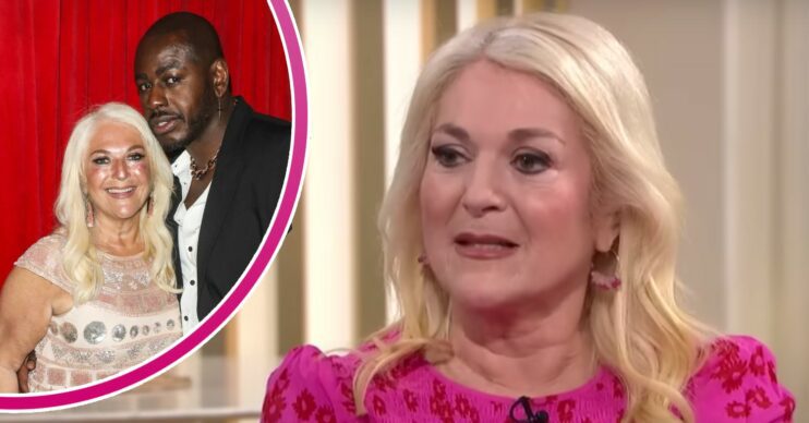 Vanessa Feltz looks sad