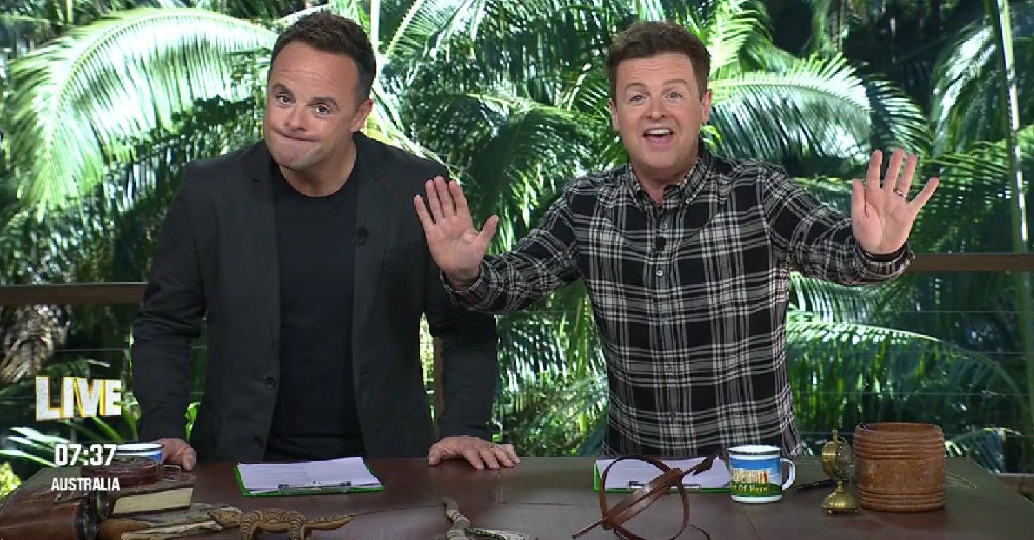 Ant and Dec on I'm A Celeb 2023