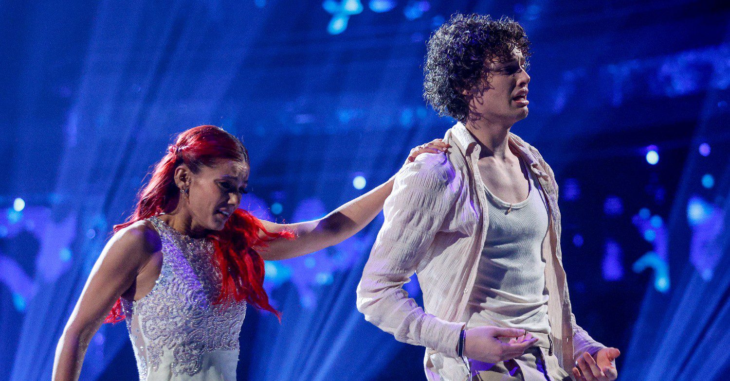 Dianne Buswell and Bobby Brazier on Strictly 