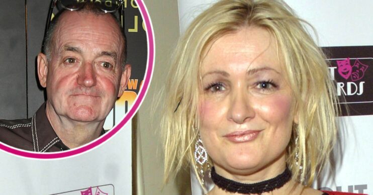 Caroline Aherne and Craig Cash smiling