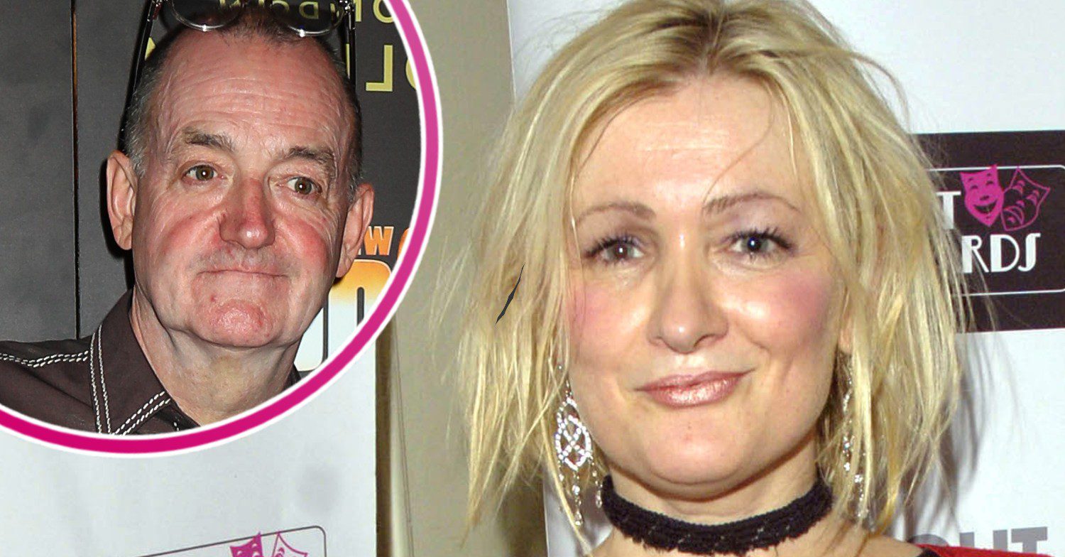 Caroline Aherne and Craig Cash smiling