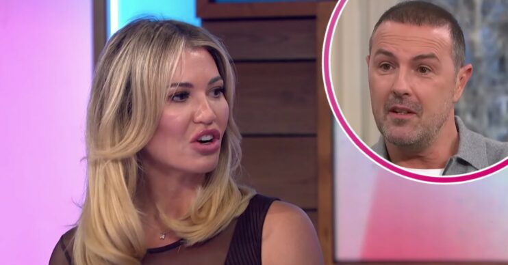 Christine McGuinness and Paddy talking