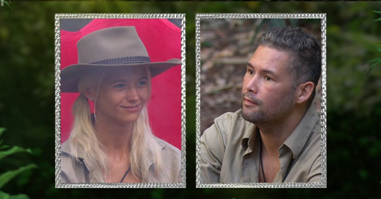 Danielle and Tony Bellew on I'm A Celeb 2023