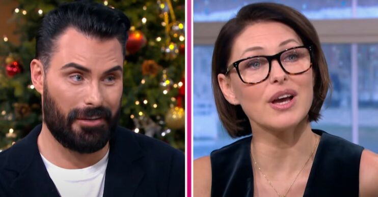 Rylan Clark and Emma Willis on This Morning