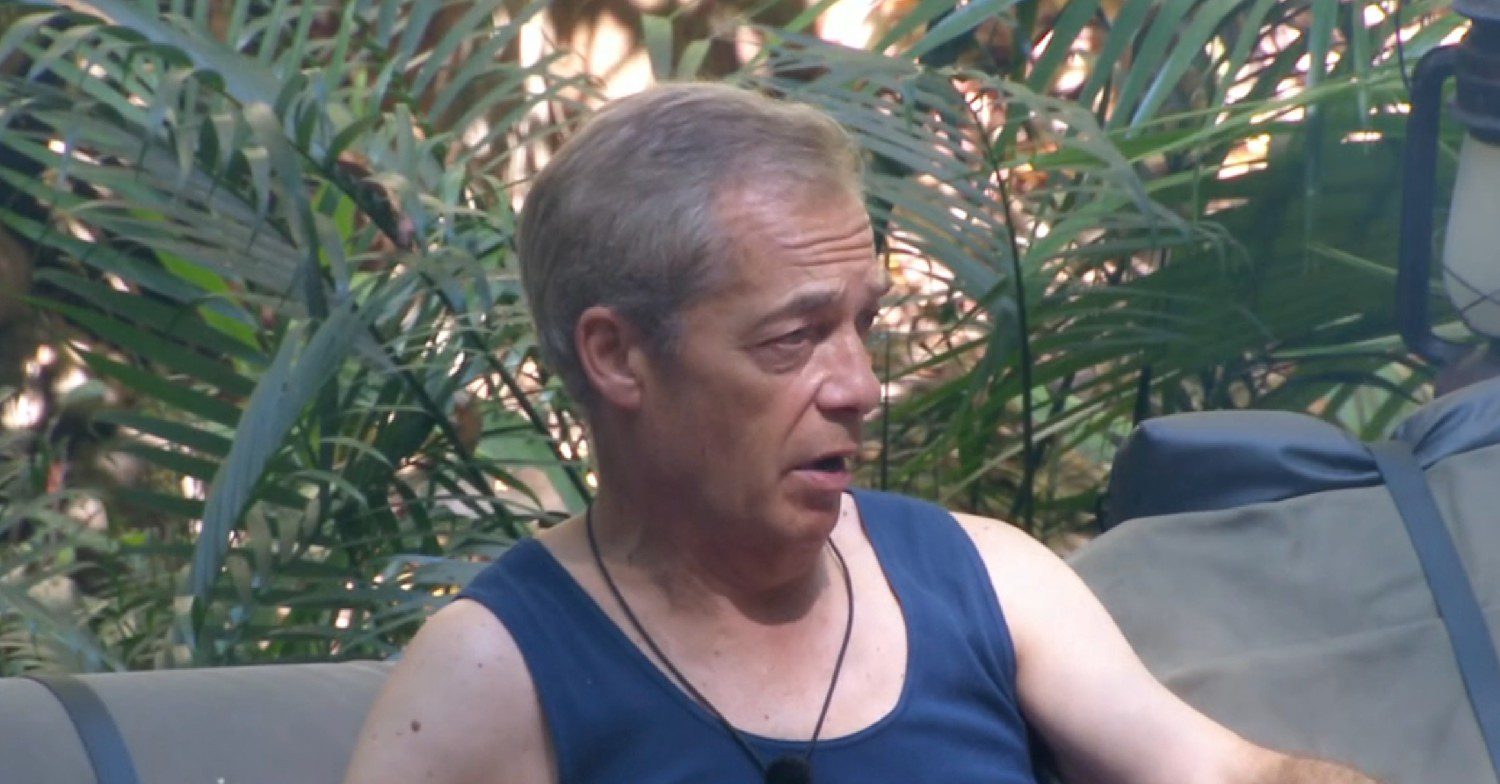 Nigel Farage on I'm A celebrity
