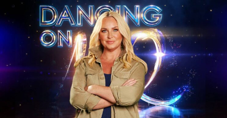 Josie Gibson / Dancing On Ice logo