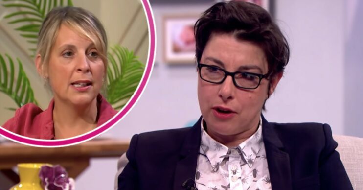 Mel and Sue in an interview