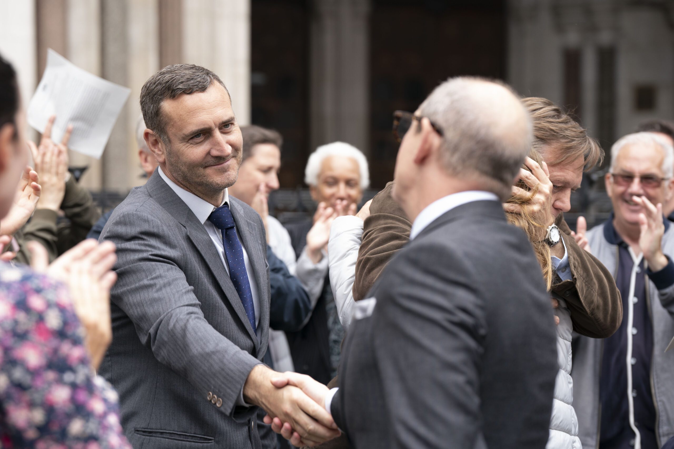 Will Mellor as Lee in Mr Bates vs the Post Office