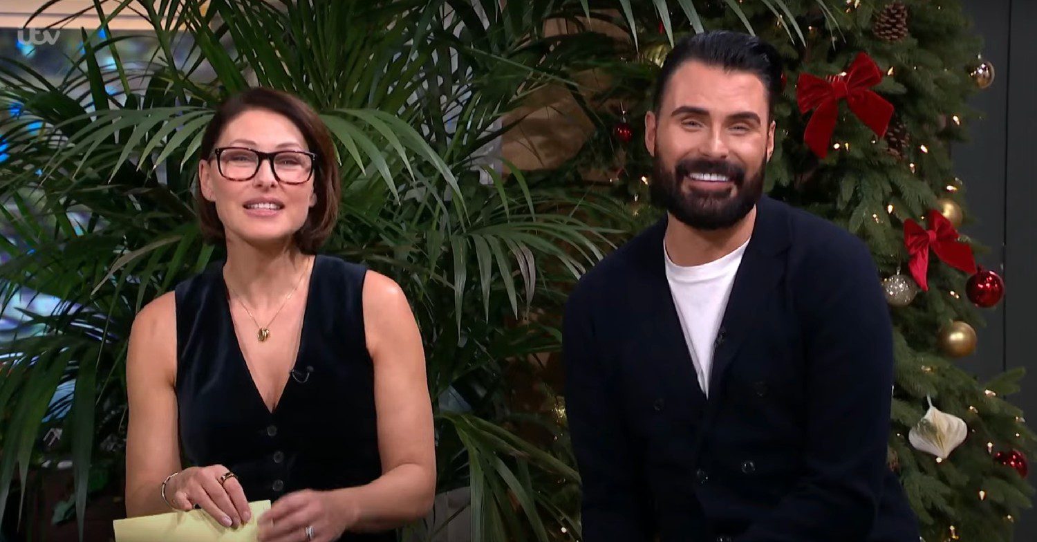 Emma Willis and Rylan Clark on This Morning 