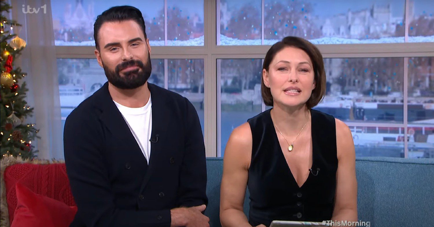 Rylan Clark and Emma Willis on This Morning 