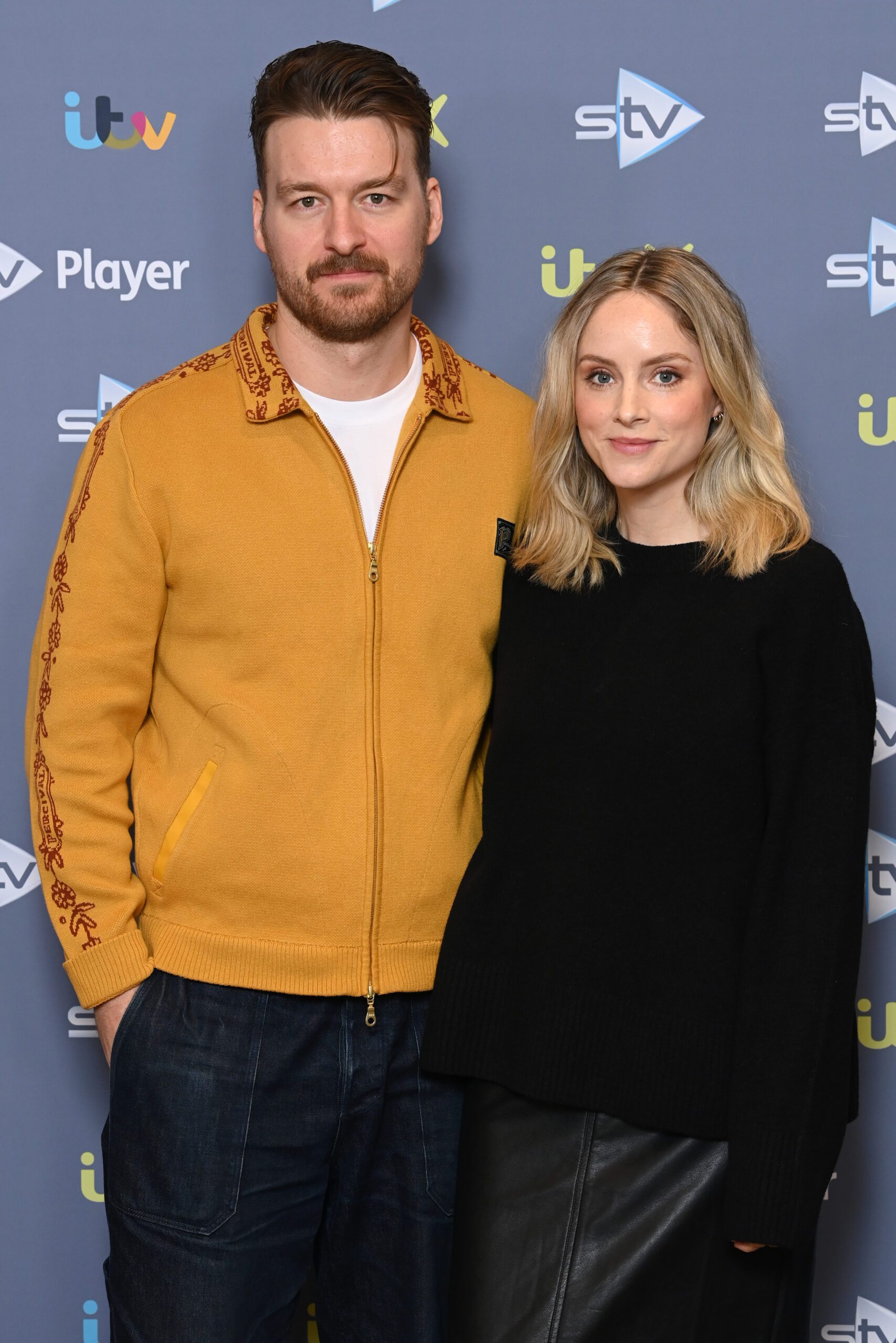 Matt Stokoe and Sophie Rundle at After The Flood's photocall