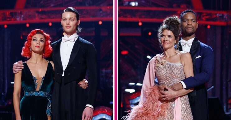 Dianne Buswell and Bobby Brazier / Annabel Croft and Johannes Radebe on Strictly